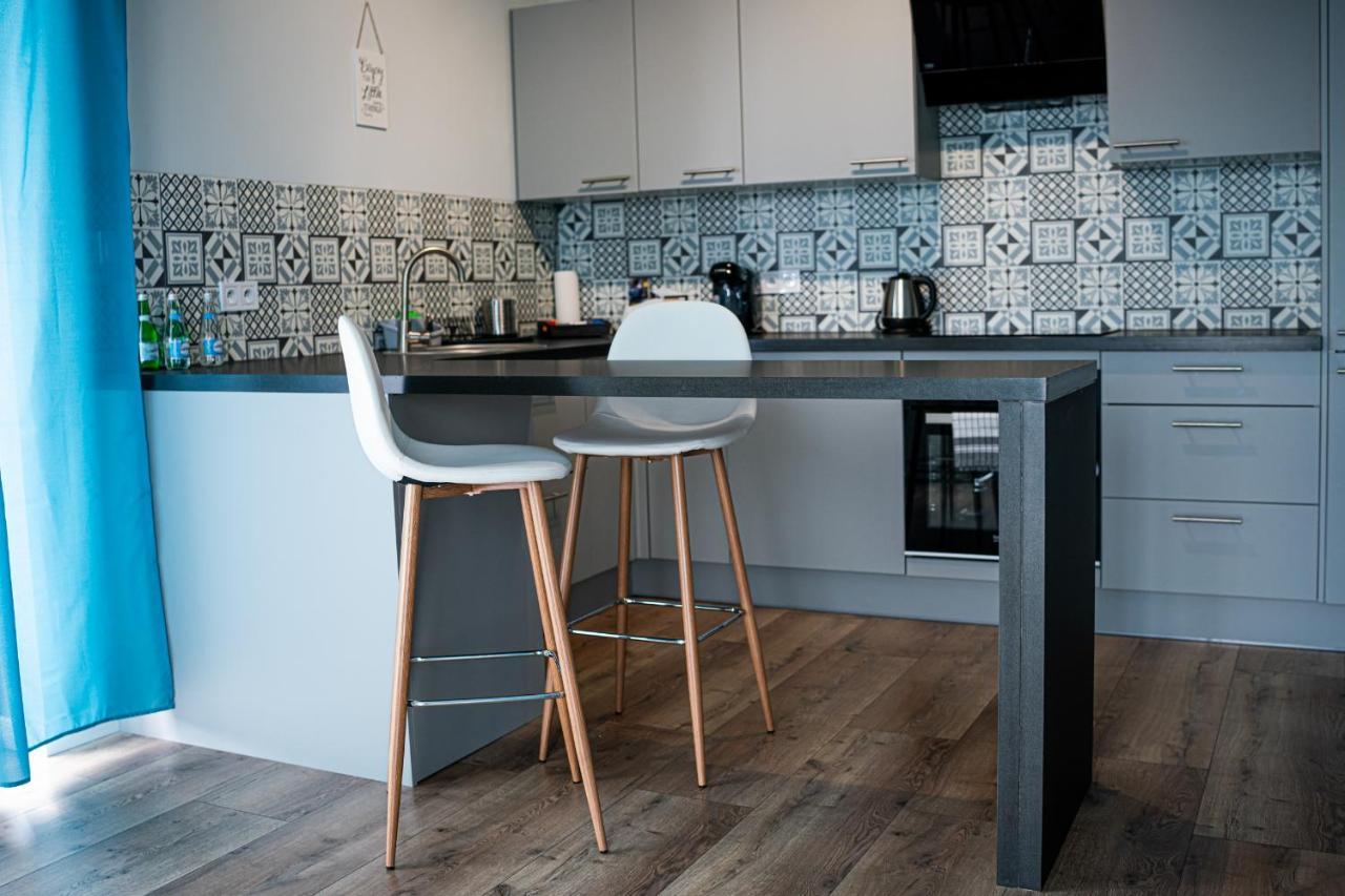Апартаменти Turkusowe Tarasy Apartament Челядзь Екстер'єр фото