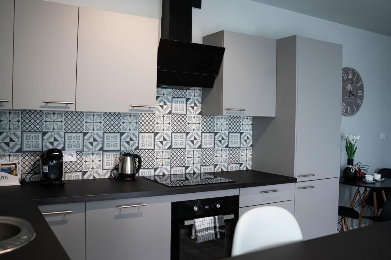 Апартаменти Turkusowe Tarasy Apartament Челядзь Екстер'єр фото