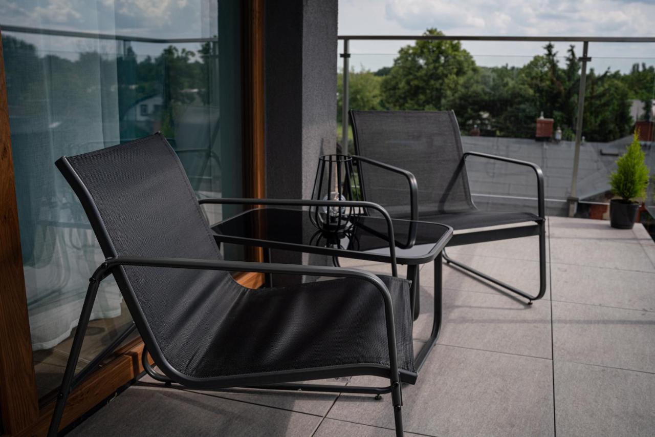 Апартаменти Turkusowe Tarasy Apartament Челядзь Екстер'єр фото